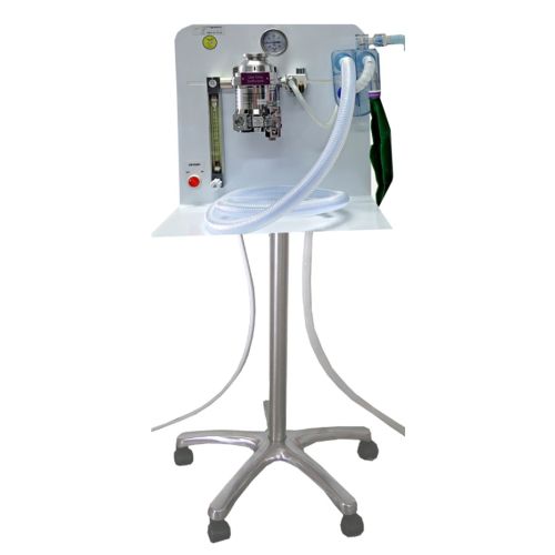 EXPRESSVET ECONOMY ANAESTHETIC MACHINE - 5 Star Base - Cage Mount