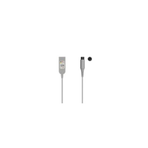 Edan ECG Im60/70Vet  Trunk Cable,   3 lead, Defib, AHA/IEC 2.7m 