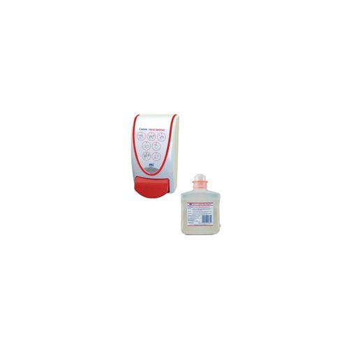 Deb Cutan Alcohol Foam Sanitiser 1L + FREE Wall Dispensor